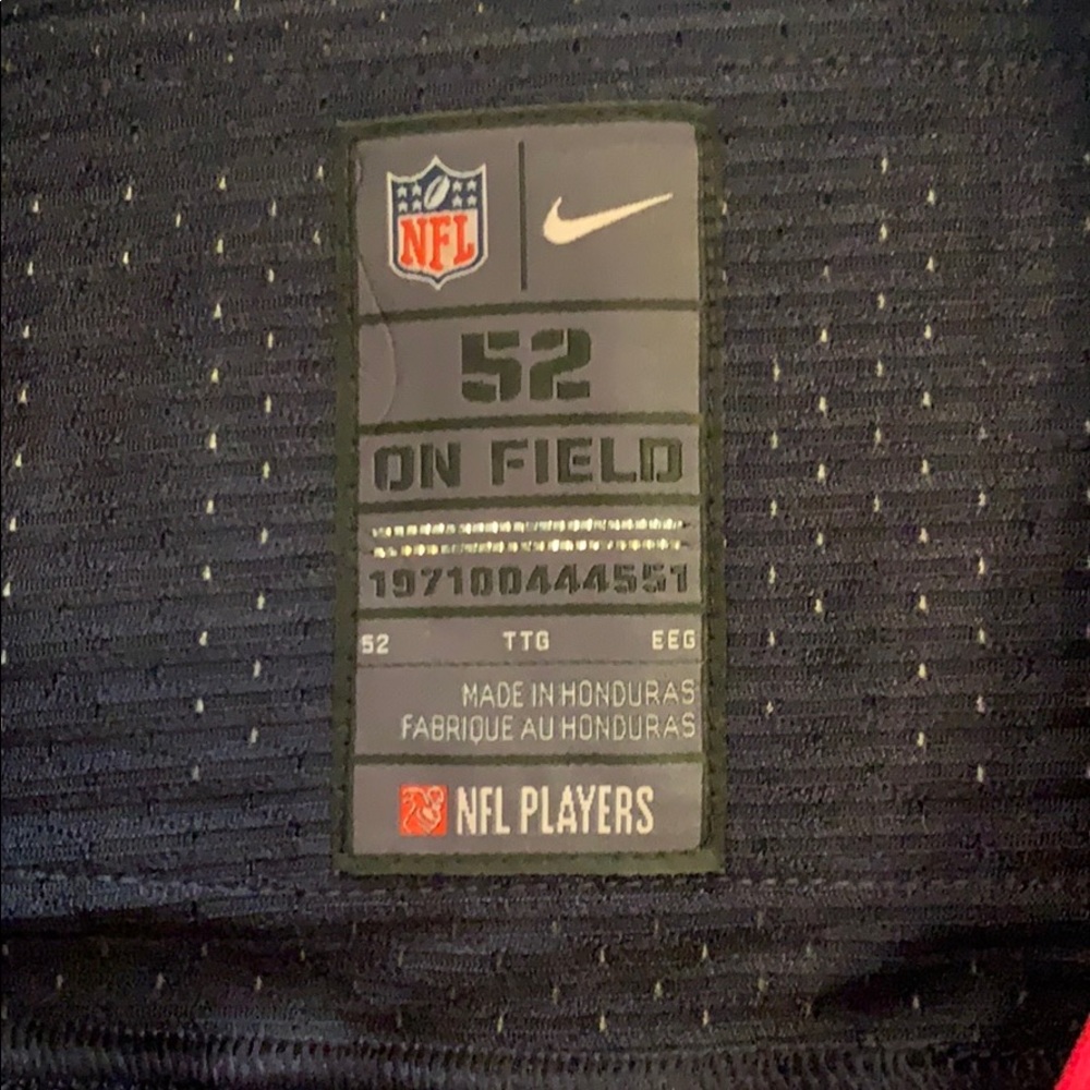 Antonio Smith Autographed Authentic Jersey - Picture 5 of 5